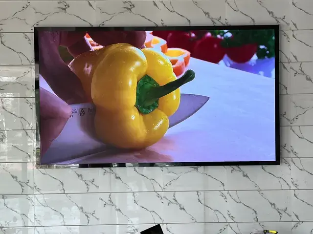 固始联通大厅P2室内LED大屏